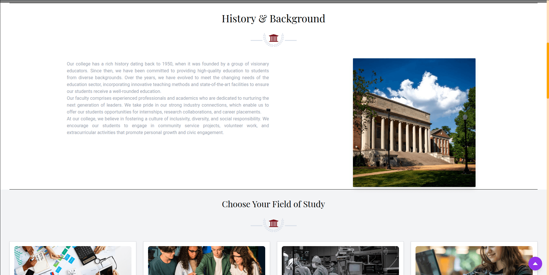 Rahimoon Institute Screenshot 2